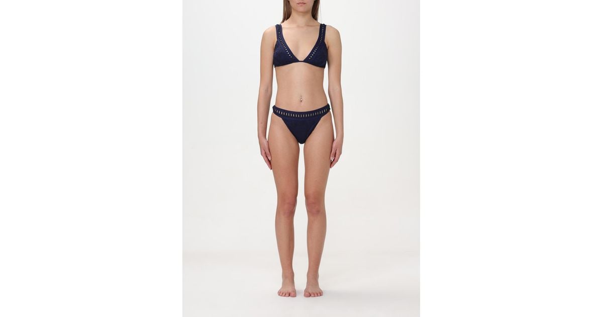 Ermanno Scervino Swimsuit in Blue | Lyst