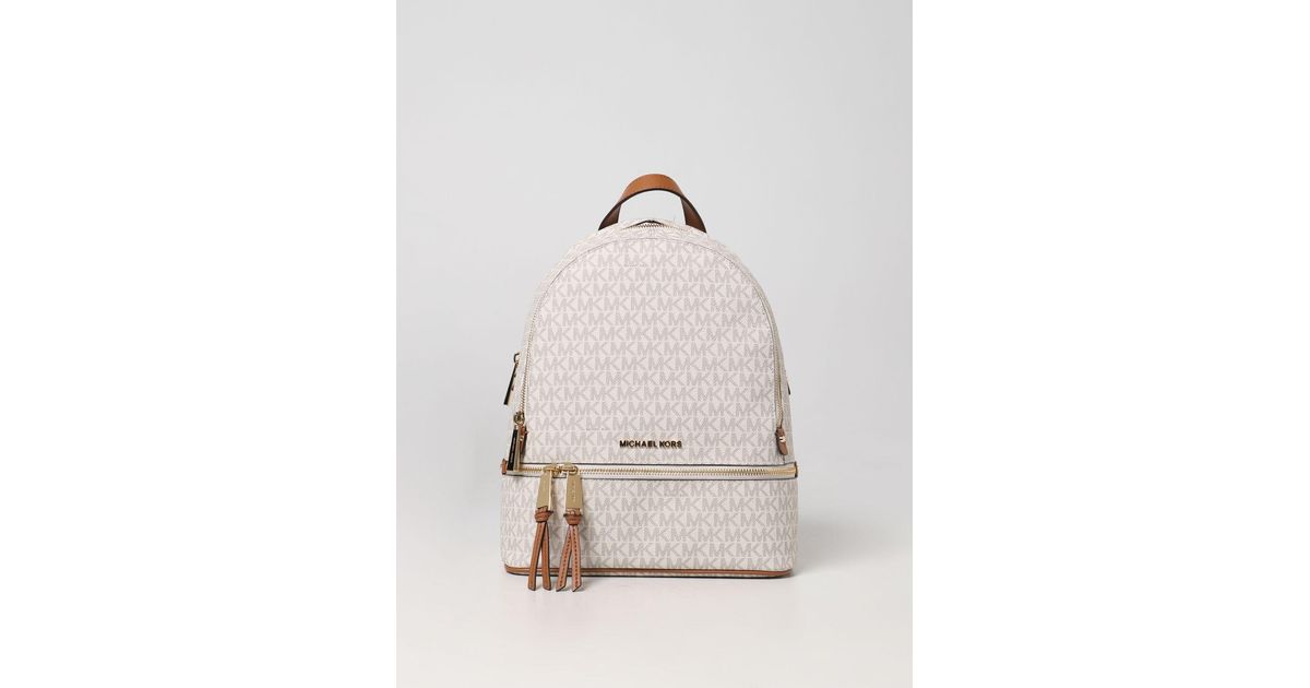 Michael kors cheap backpack cream