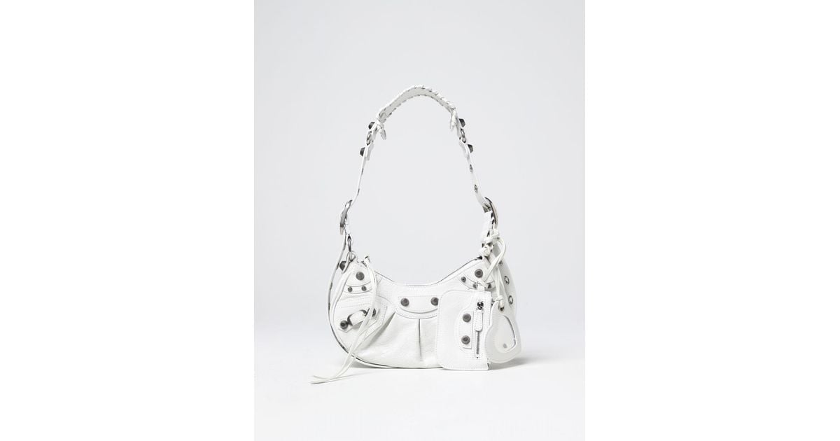 Balenciaga Crossbody Bags in White | Lyst