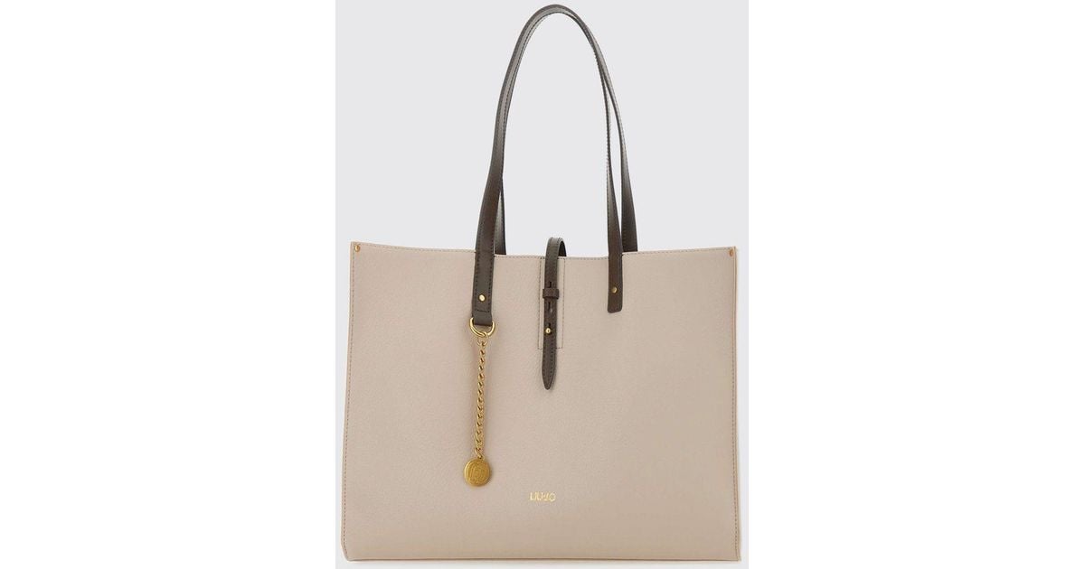 トートバッグ LIU JO Woman Tote bags Natural AA5025E0064 51308 Liu Jo Tote Bags in Natural | Lyst