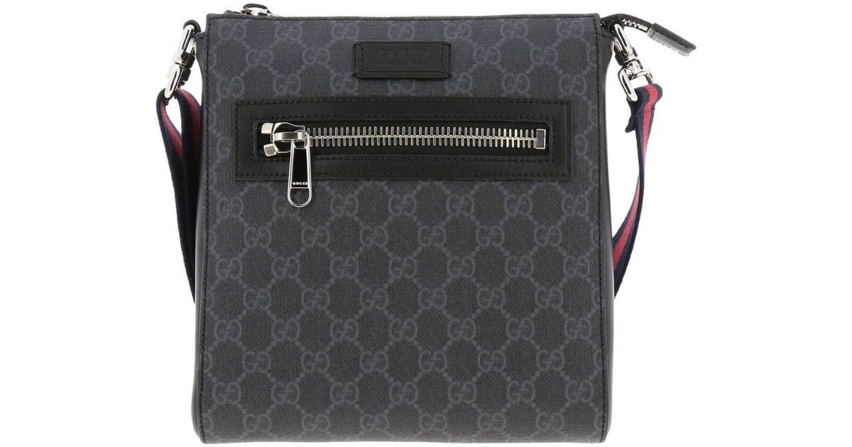 gucci shoulder bag mens black