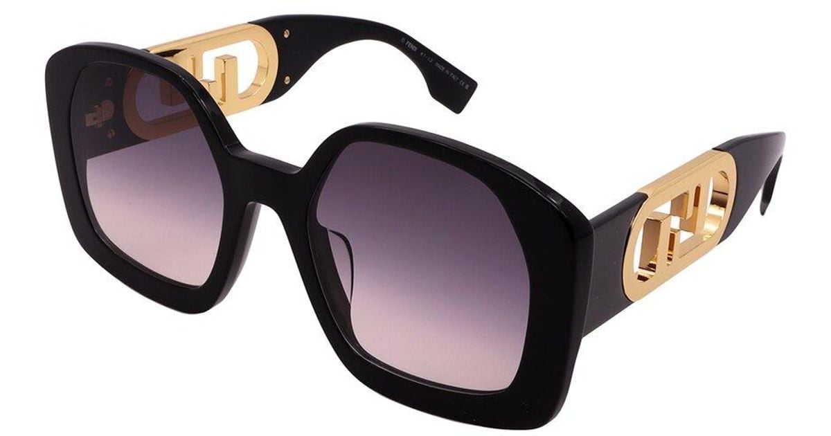 Fendi Fe40048u 54mm Sunglasses in Blue Lyst