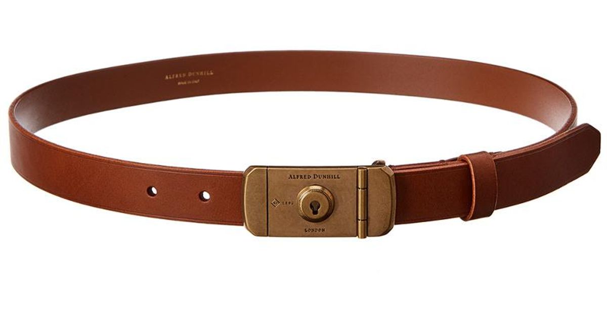 Premium Quality Pin Buckle Genuine Leather Belt For Men- JonasParamount - Coffee