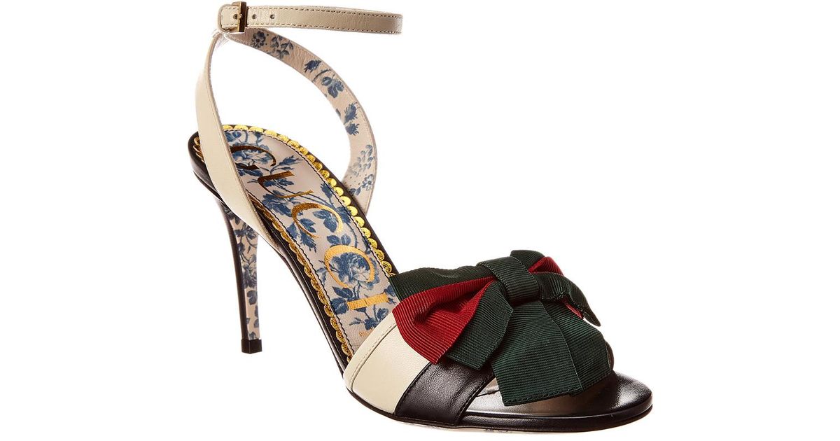 gucci sandals bow