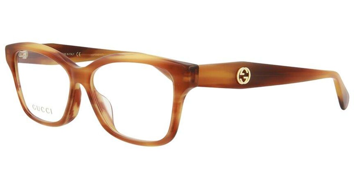 Gucci GG0801OA 54mm Optical Frames in Brown Lyst UK