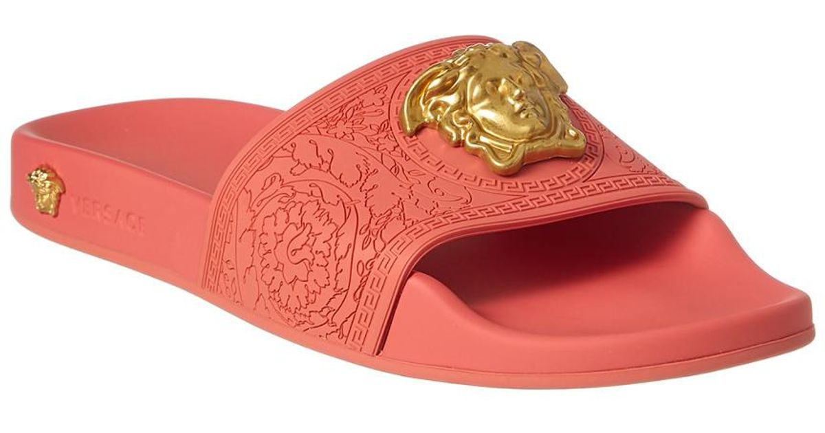 versace medusa stud slides