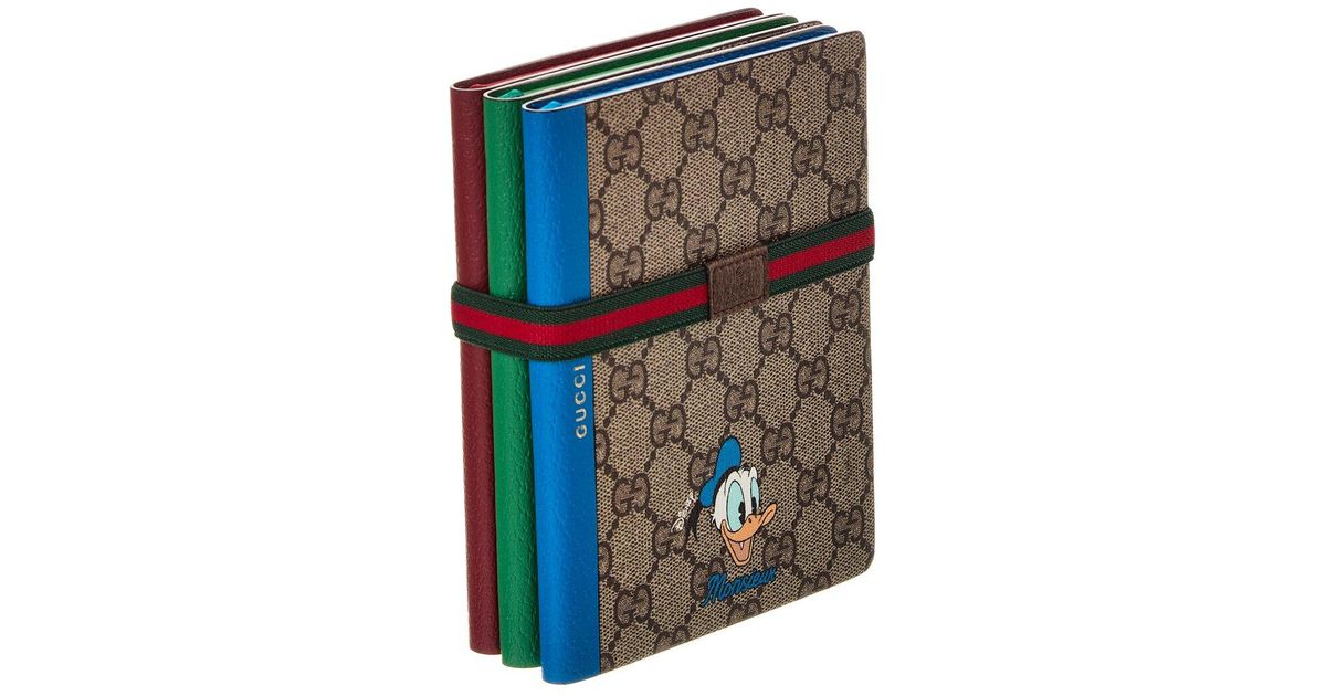 GUCCI Disney ノート 2冊セット Gucci X Disney 3Pk Notebook in Blue | Lyst UK