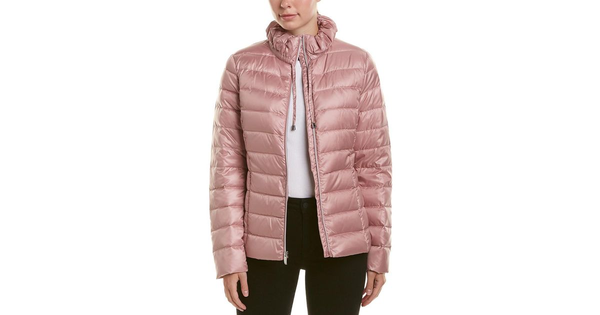 pink packable jacket