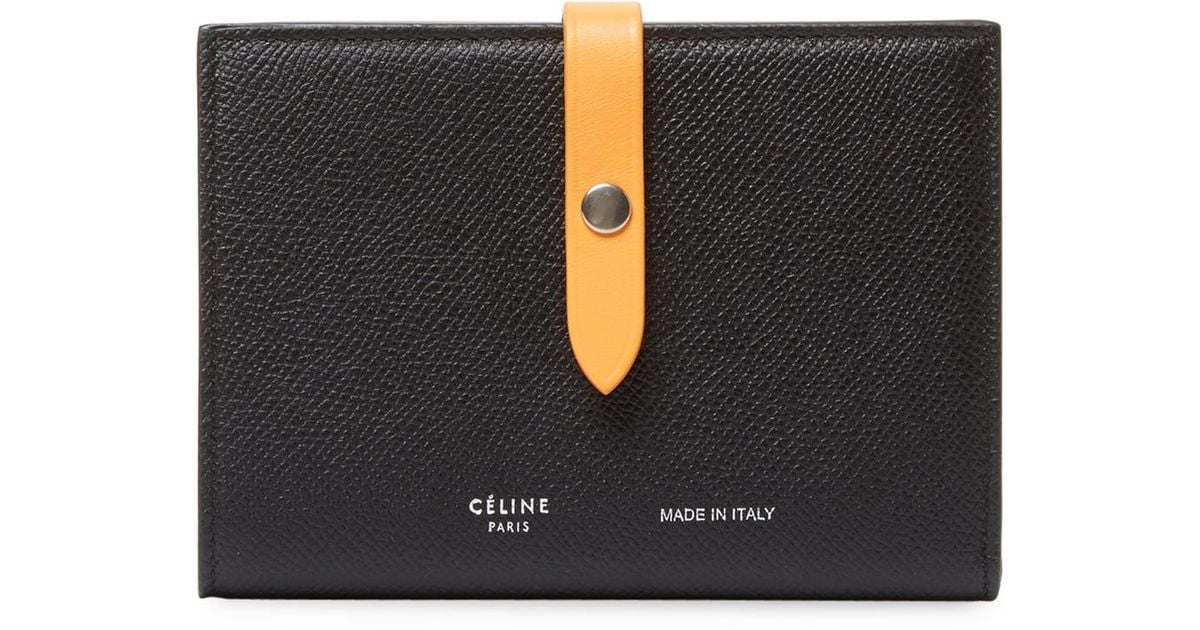 celine strap wallet medium