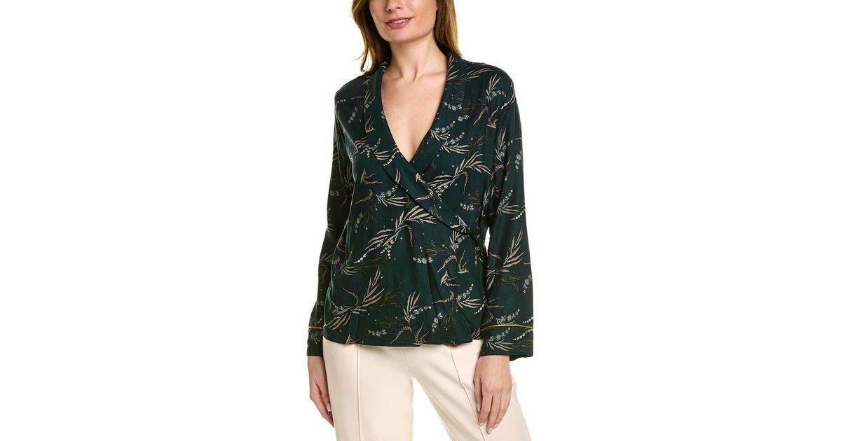 Hanro Celia Hanro Celia Shirt in Green | Lyst