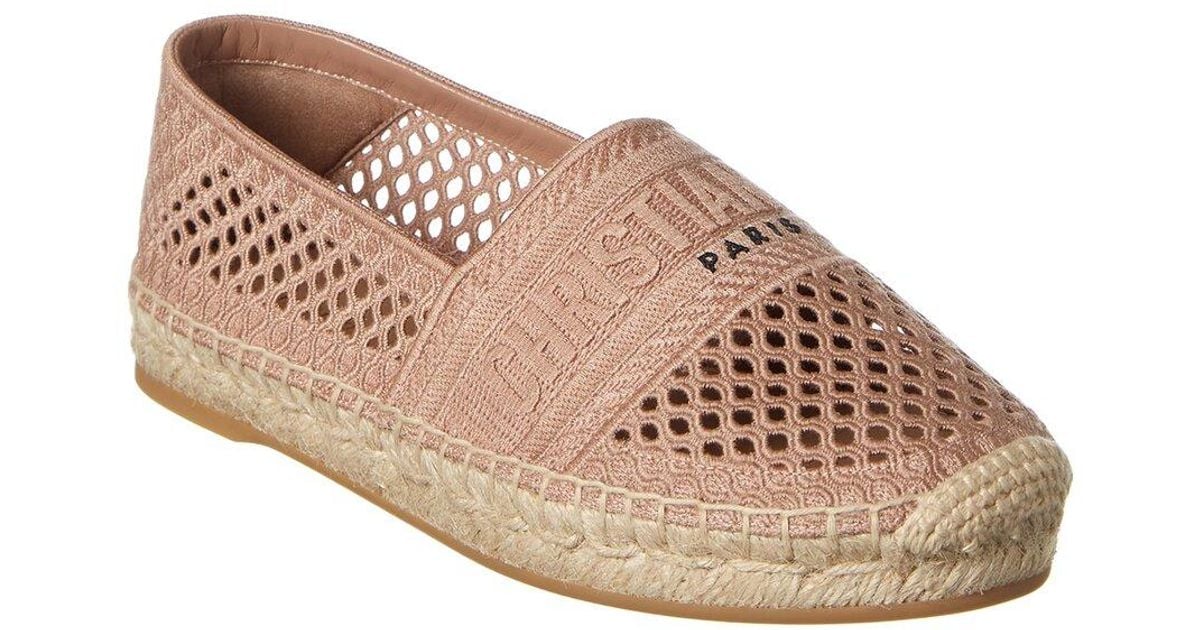 Dior Granville Espadrille in Pink | Lyst