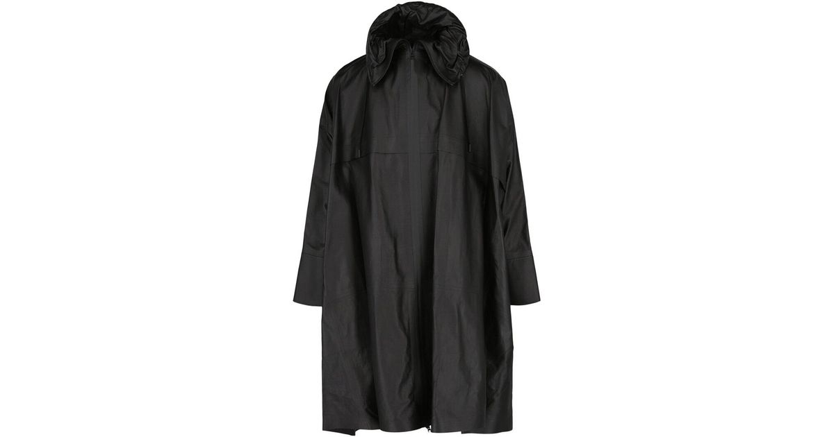 Bottega Veneta Oversized Leather Trench Coat in Black for Men | Lyst