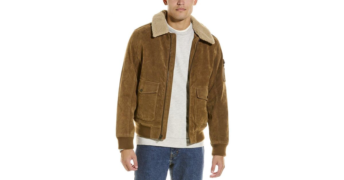 Levi's Synthetic Aviator Bomber Jacket in Brown for Men Lyst Canada
