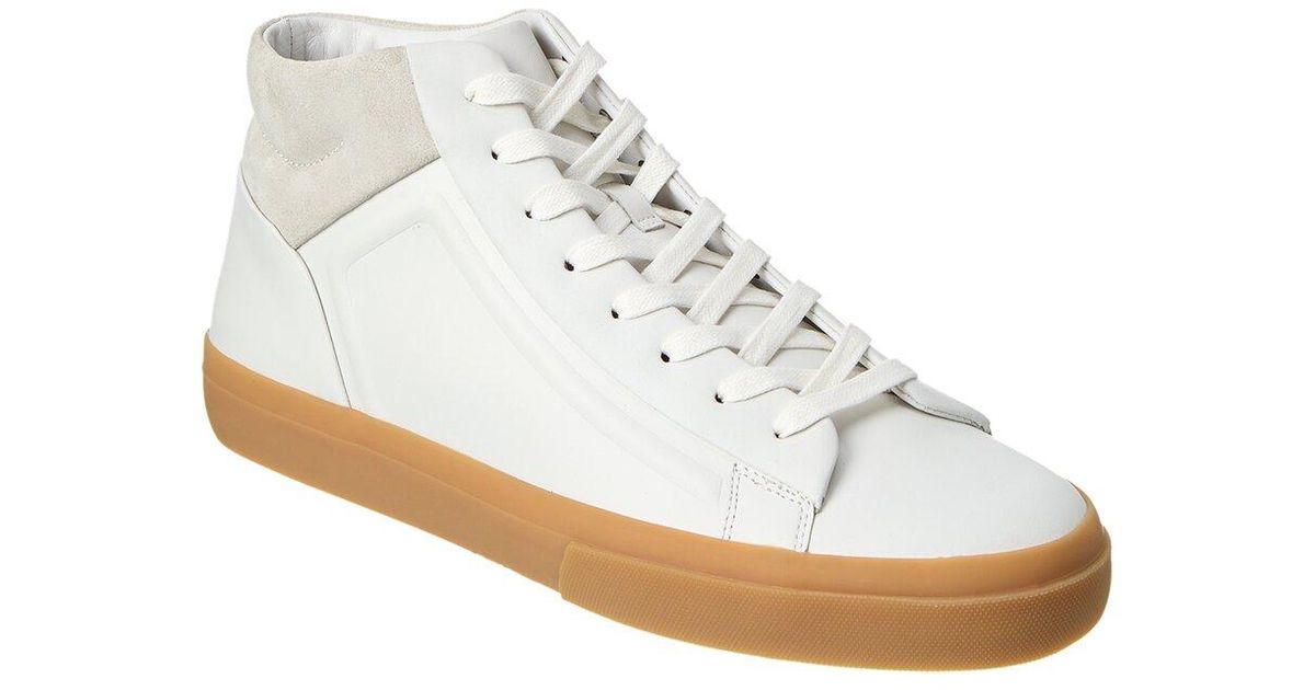 Vince suede high top hotsell sneakers