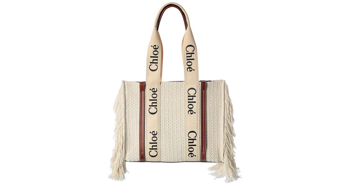 Chloé Medium Knit North South Tote Bag