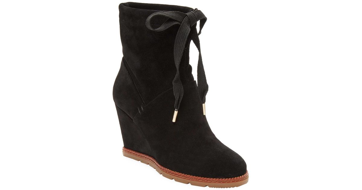 kate spade wedge boots