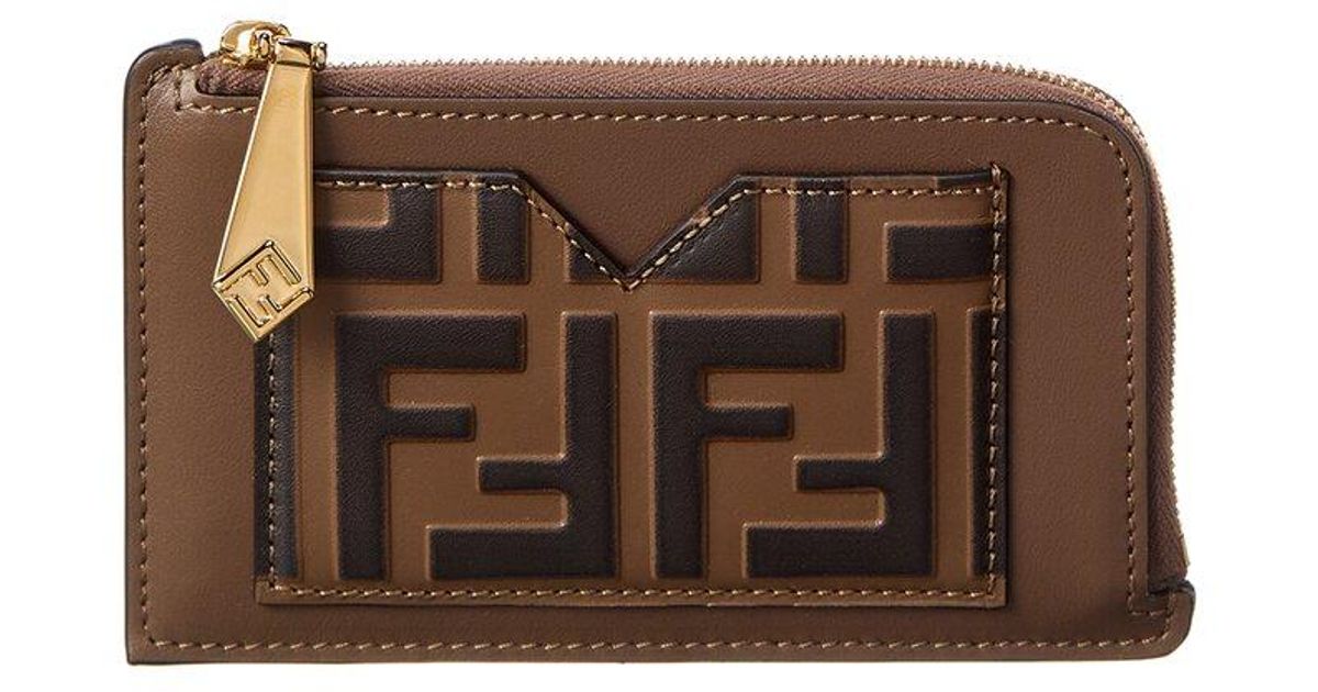 Women's Ff Diamonds Cardholder by Fendi