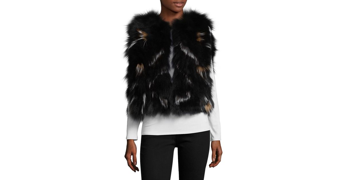 love token fox fur jacket