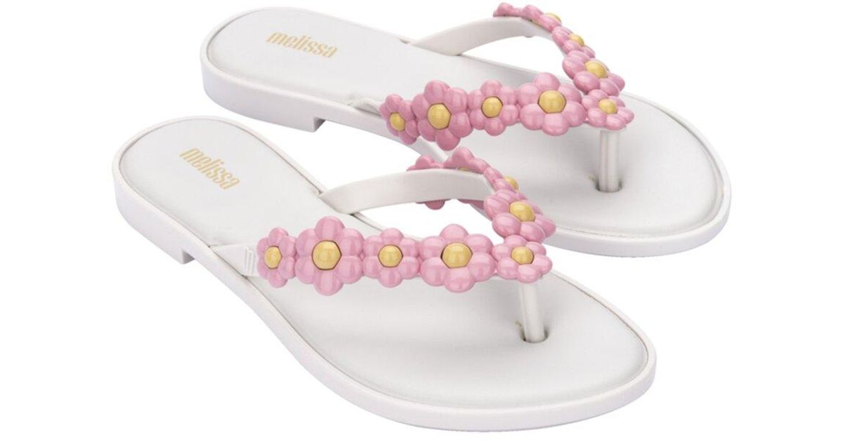 Melissa Spring Flip Flop in Pink | Lyst