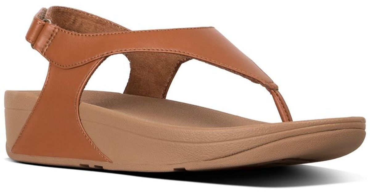 Fitflop Skylar Sandal in Light Tan (Brown) - Lyst