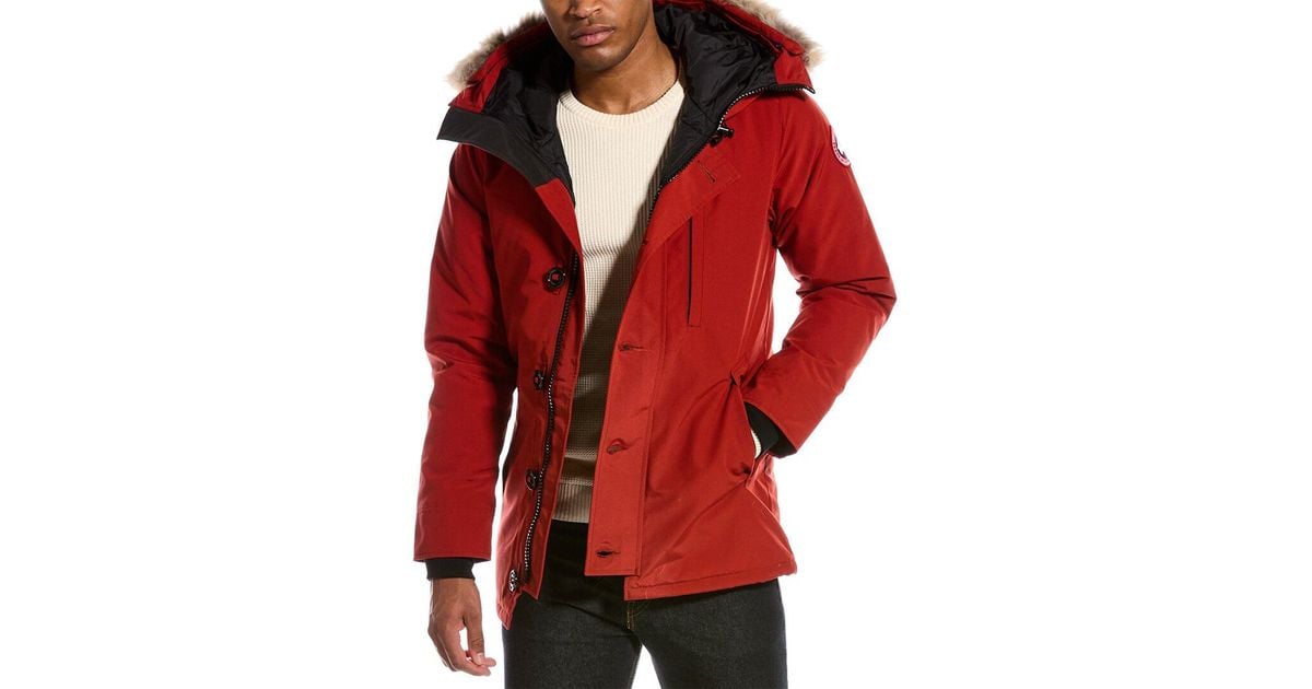 Canada goose top chateau red