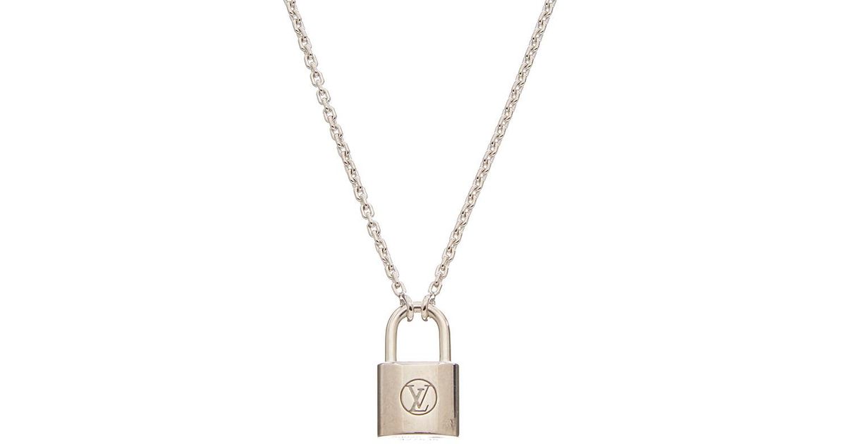 Lockit necklace Louis Vuitton Gold in Metal - 24373597