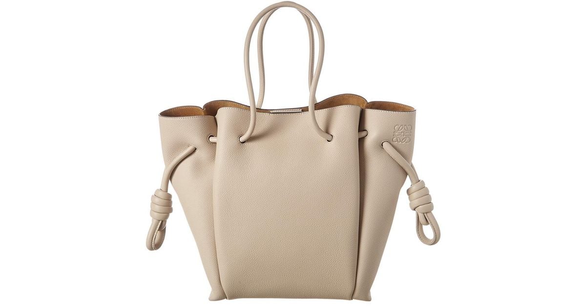 loewe flamenco knot tote bag