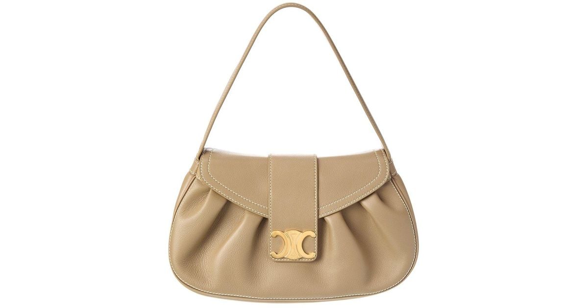 Medium polly leather shoulder bag new arrivals