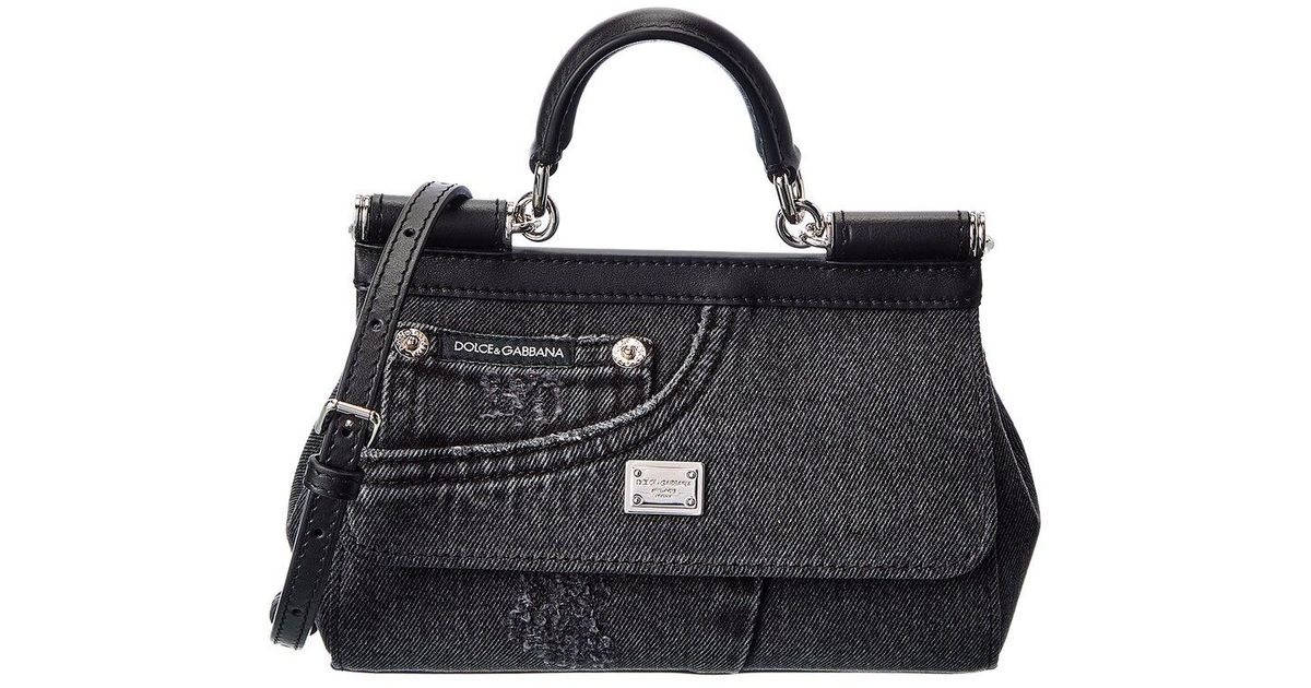 Dolce gabbana hotsell bag black