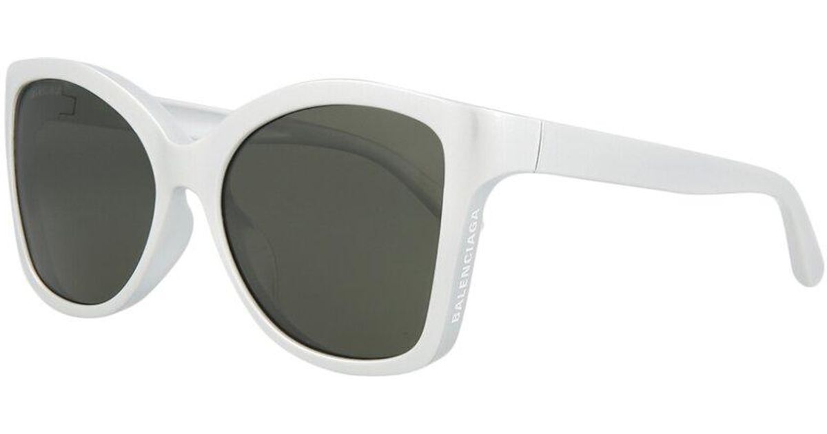 balenciaga 58mm oval sunglasses