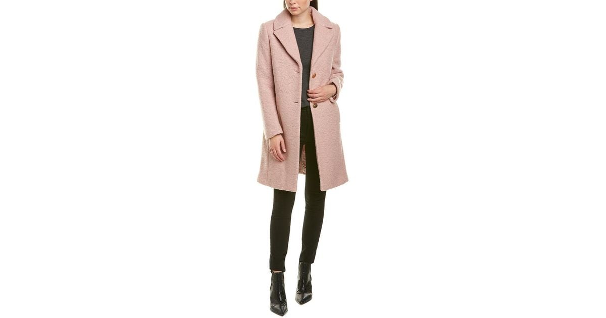 tahari boucle coat
