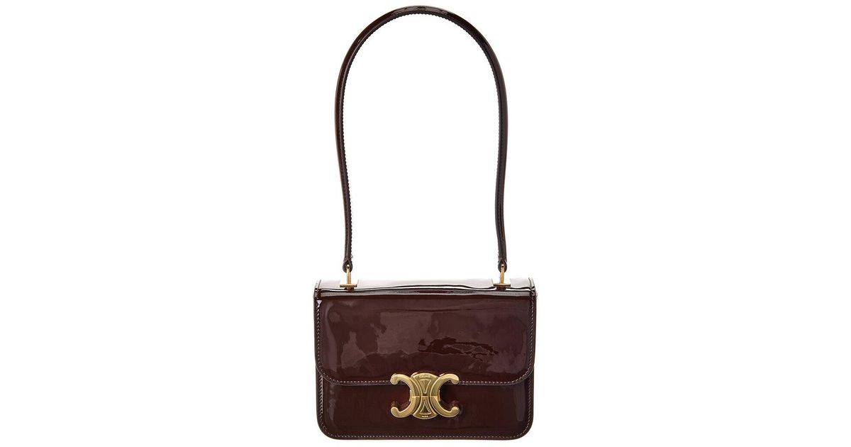 ショルダーバッグ・ポシェット CELINE TEEN GARANCE SHOULDER BAG CELINE - Teen Garance Bag In Patent Calfskin – The Sale Sisters