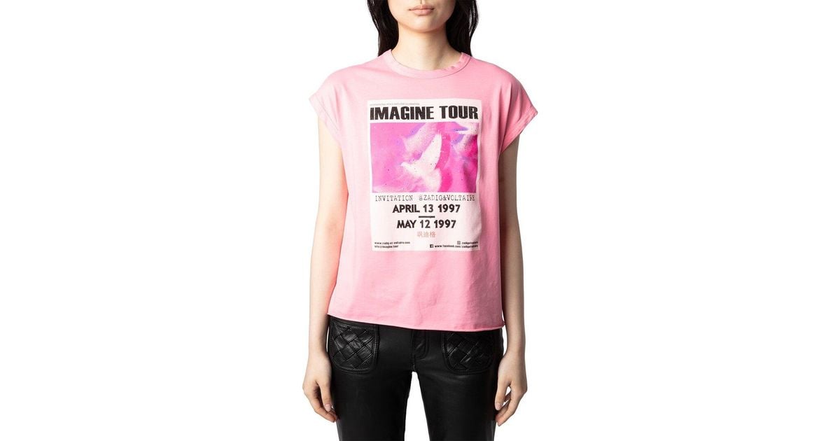 Tシャツ・カットソー ZADIG&VOLTAIRE  HC CONCERT T-SHIRT zadig-and-voltaire-multi-