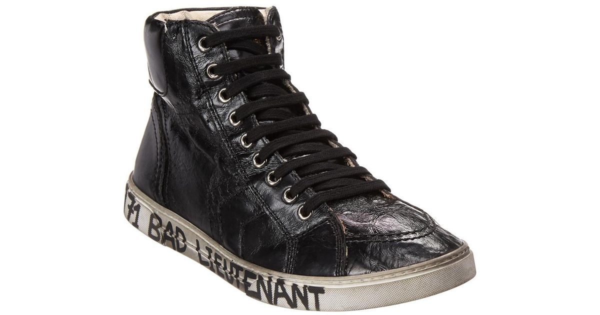 saint laurent bad lieutenant sneakers