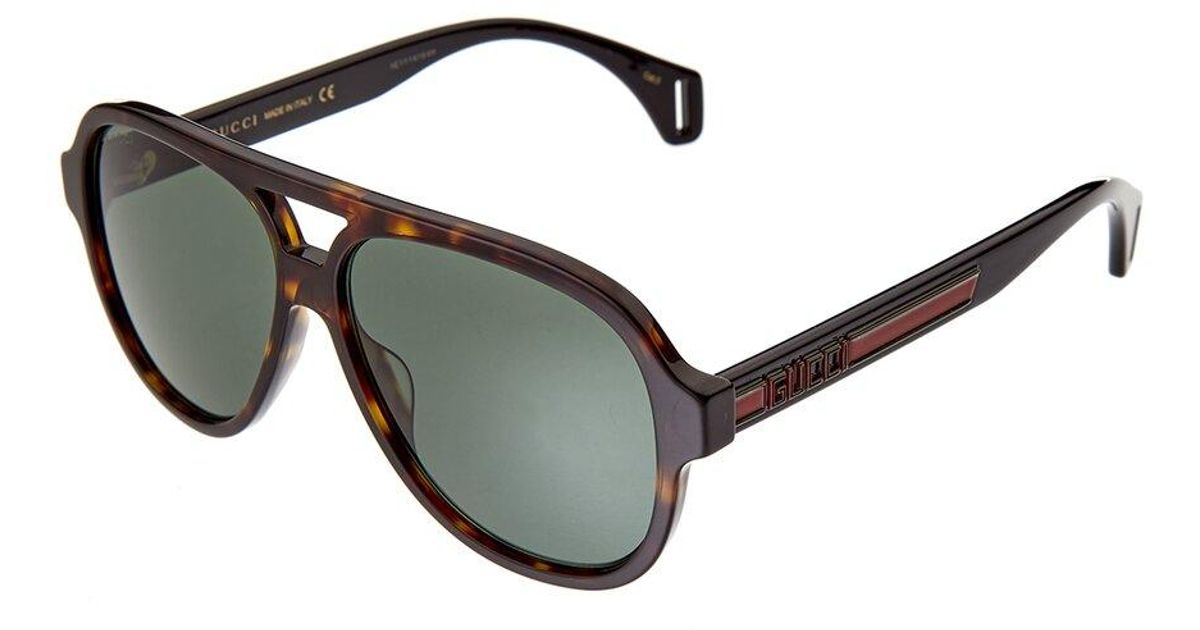 Bottega Veneta Gucci Gg0463s 58mm Sunglasses In Black For Men Lyst