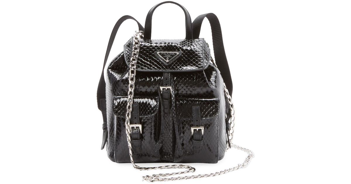 prada snakeskin bag