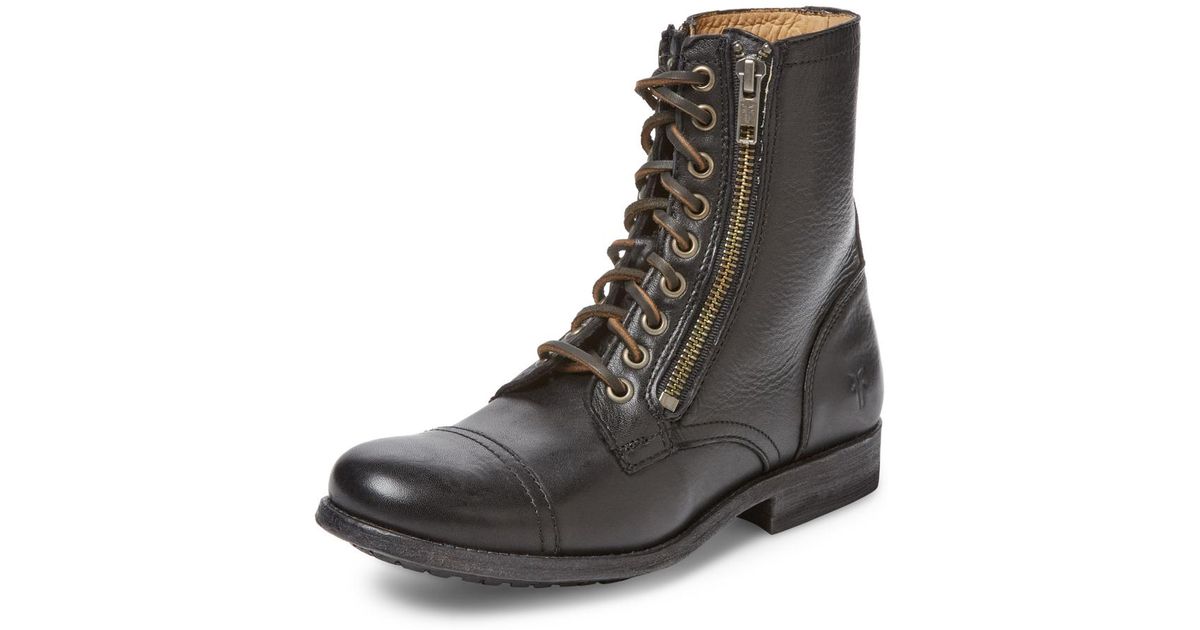 frye tyler double zip mens