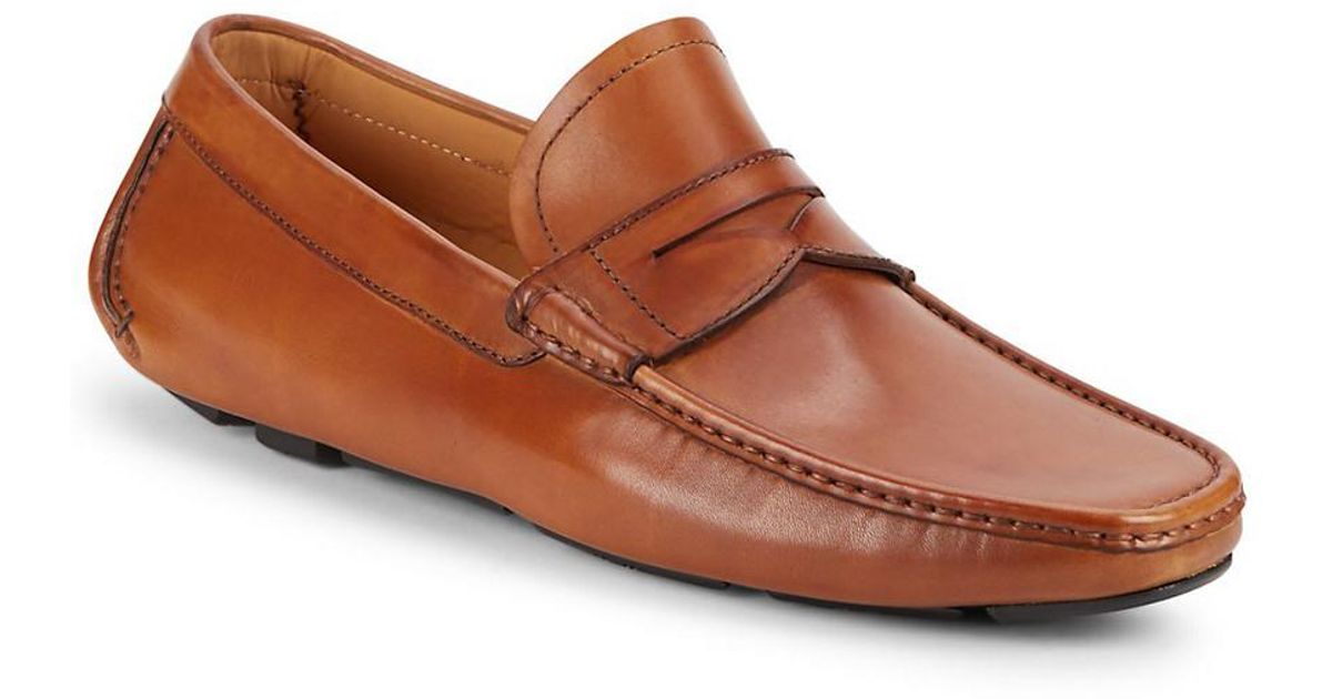 Saks Fifth Avenue By Magnanni Leather 