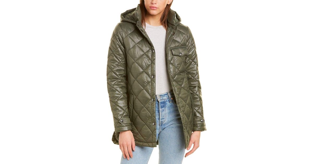 Sam Edelman Diamond Quilted Medium Coat 