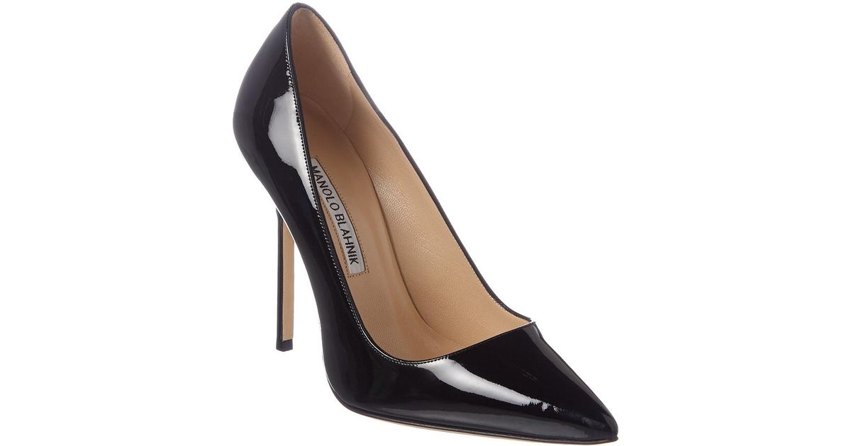 manolo blahnik bb patent