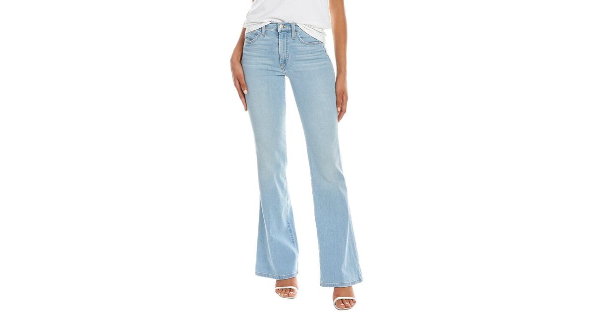 Joe's Jeans Molly Corinne Highrise Flare Jean in Blue Lyst