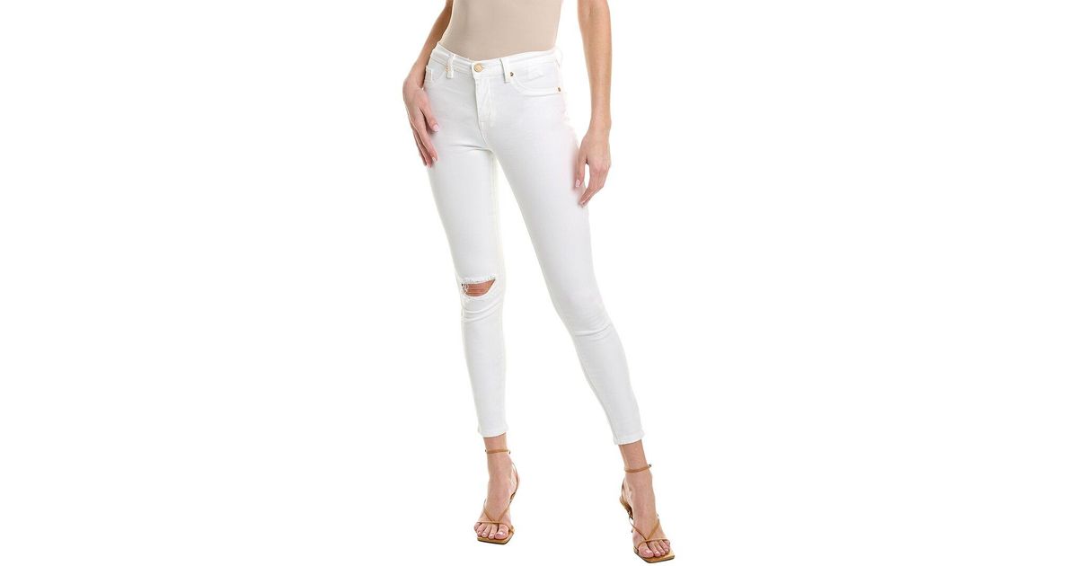Blank NYC The Bond Mid-rise Great White Skinny Jean | Lyst
