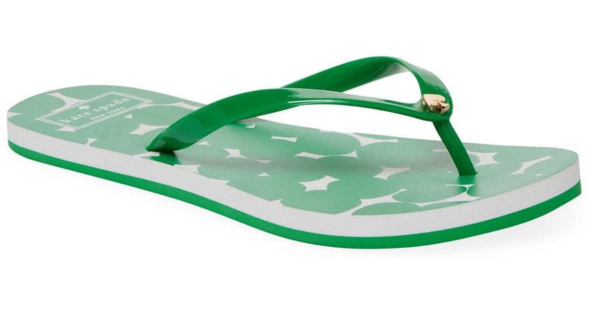 kate spade green sandals