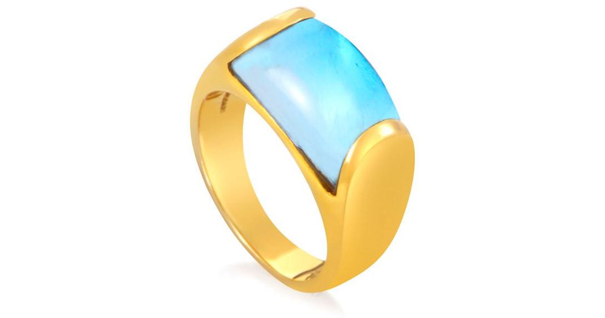 bvlgari topaz ring