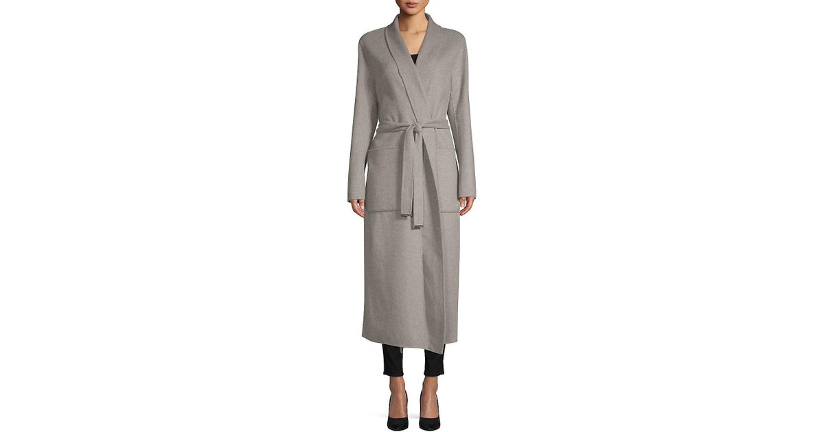 maxi wrap coat