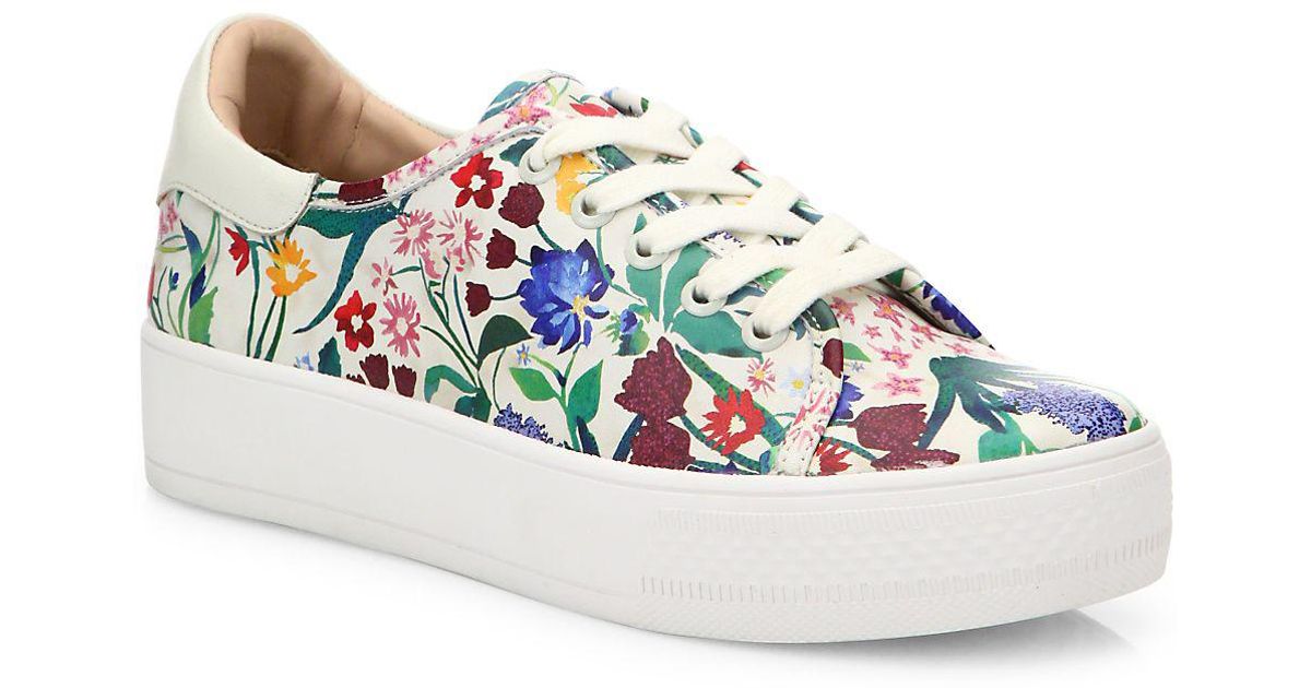 alice and olivia platform sneakers
