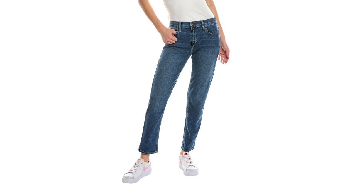 Joe's Jeans The Bobby Solstice Mid-rise Tapered Boyfriend Jean in Blue ...