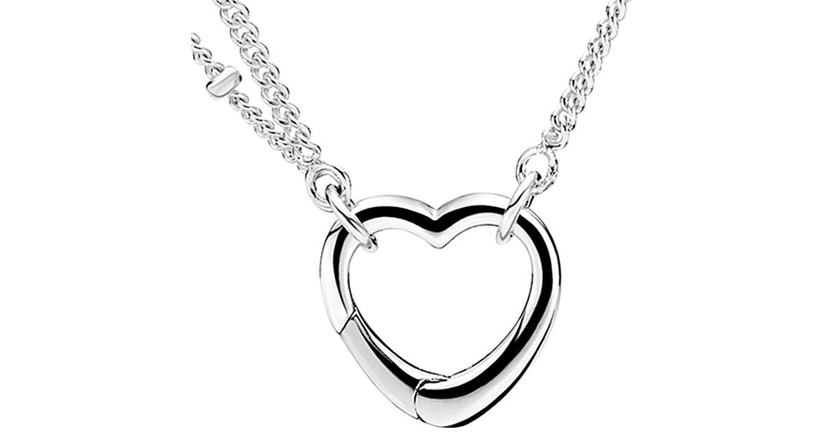 Pandora heart locket and necklace rrp $199 gorgeous piece! Long retired. :(