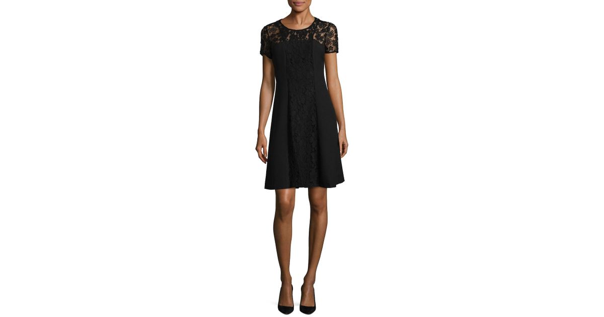karl lagerfeld lace dress