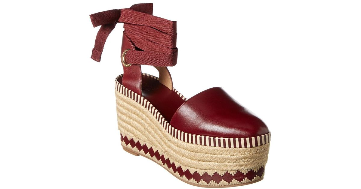 tory burch dandy espadrille wedge
